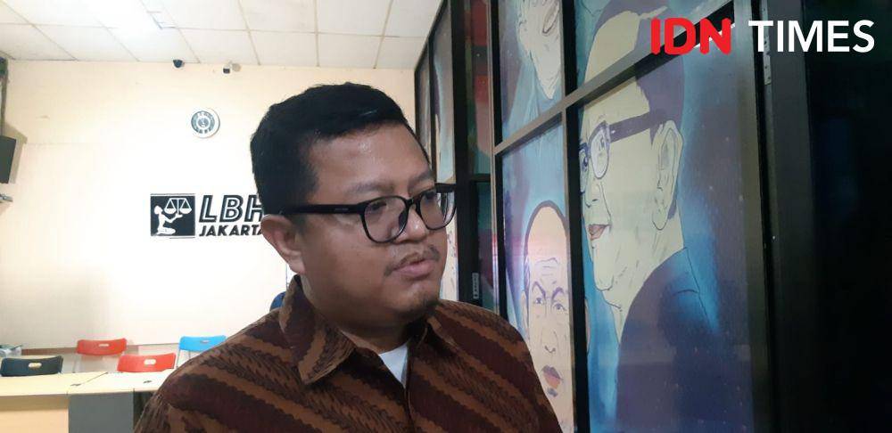 Direktur ekonomi digital CELIOS, Nailul Huda yang ditemui di LBH Jakarta. (IDN Times/Santi Dewi)