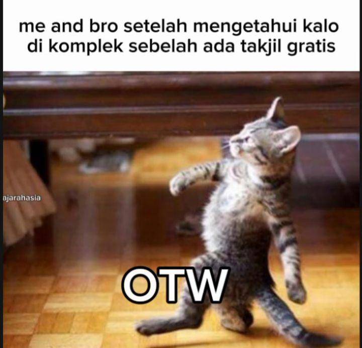 meme takjil gratis (instagram.com/ajarahasia456)
