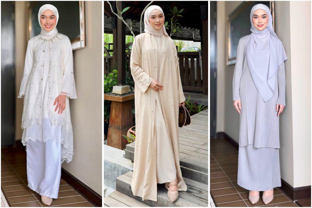 7 Ide Busana Muslim buat Bukber ala Sofea Shra, Tampil Anggun Memesona