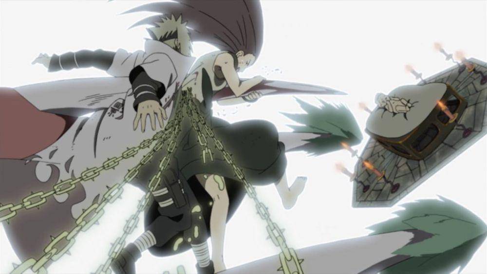 pengorbanan Minato dan Kushina (dok. Pierrot/Naruto)
