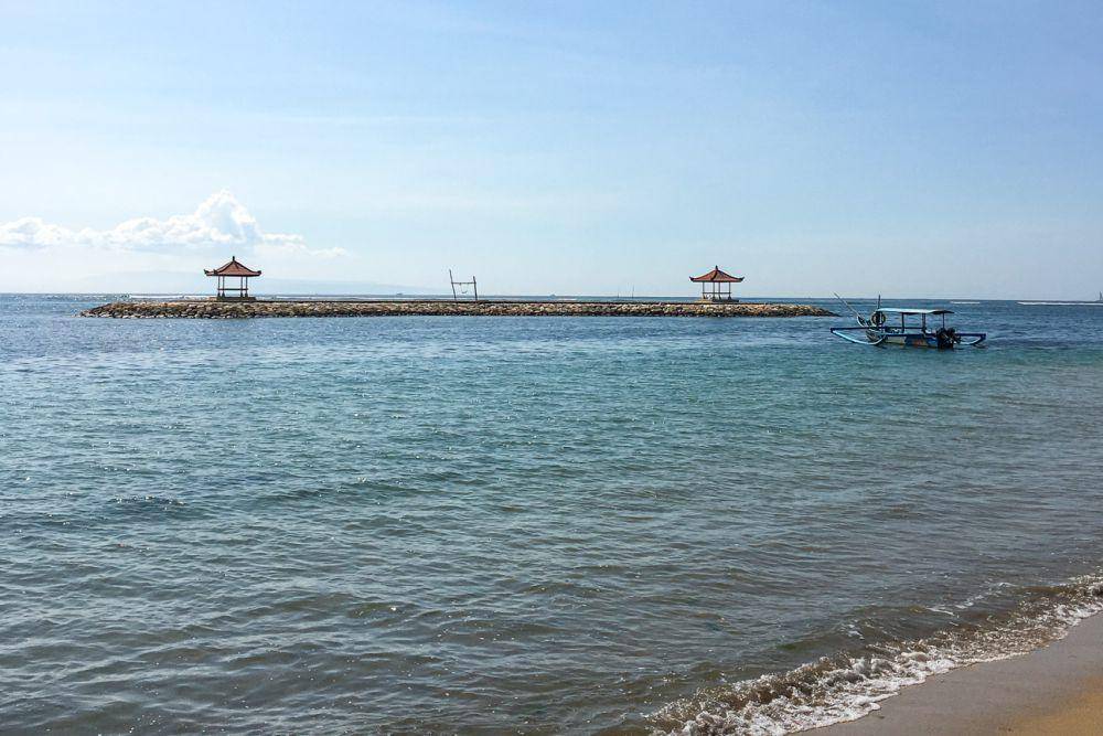 salah satu pantai di Sanur dengan akses sangat mudah (dok.pribadi/Natalia Indah)