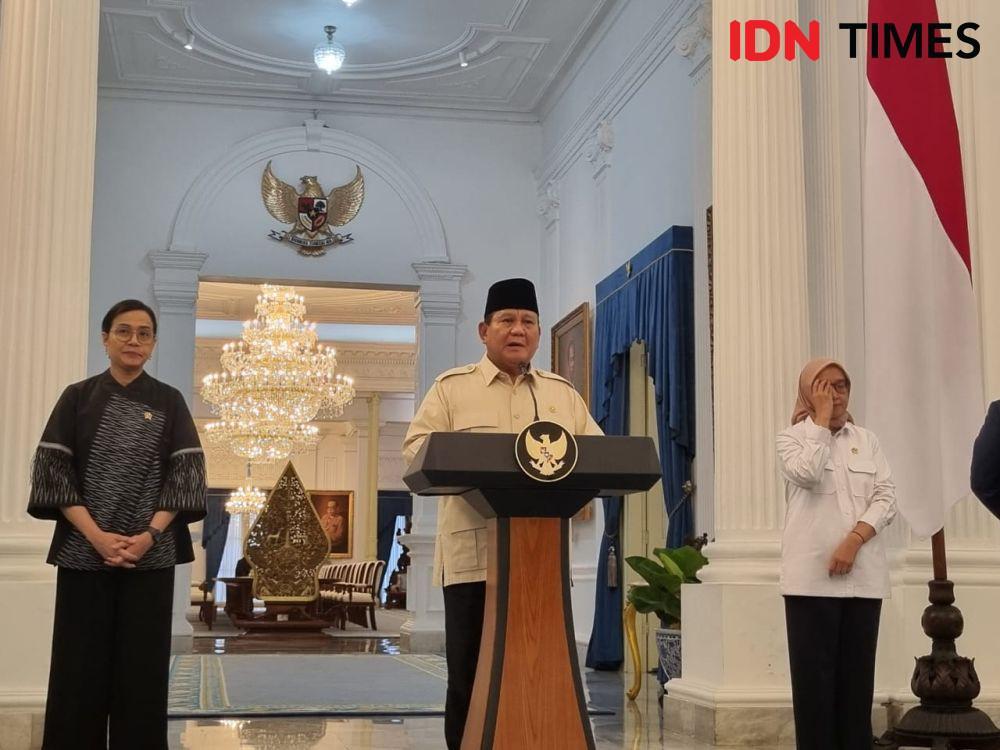 Pernyataan Lengkap Prabowo soal THR dan Gaji ke-13 Aparatur Negara