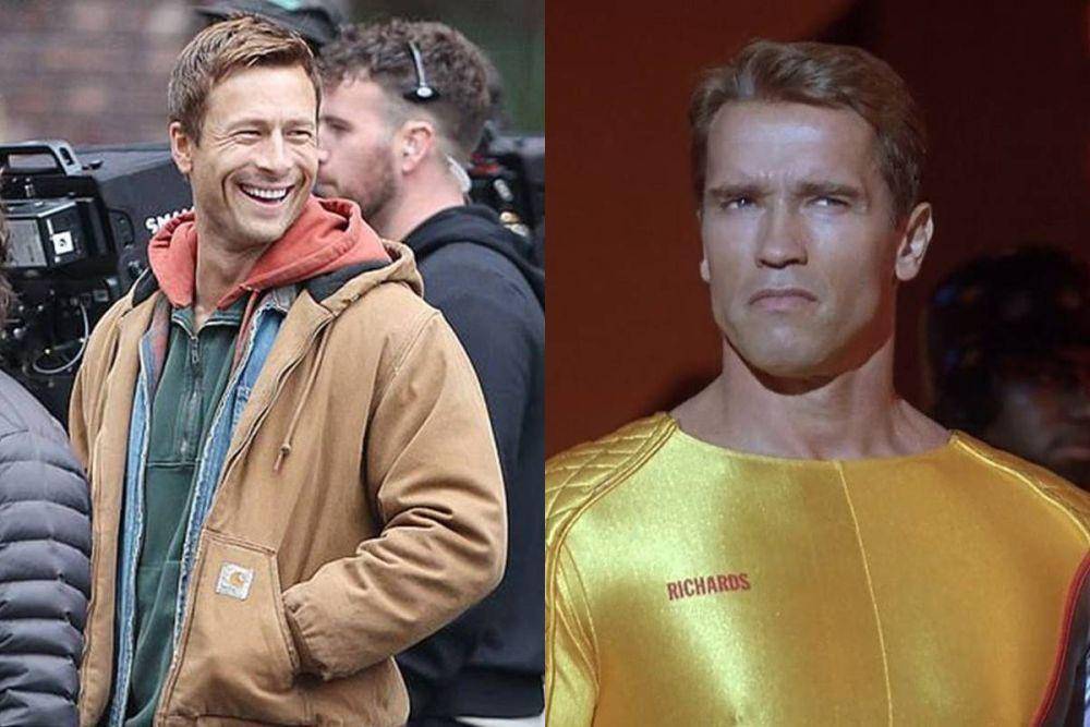 Glen Powell akan membintangi remake The Running Man (dok. Paramount Pictures/The Running Man | Tri-Star Pictures/The Running Man)