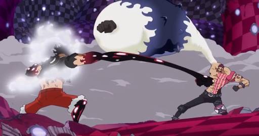 Luffy VS Katakuri (Toei Animation/One Piece)