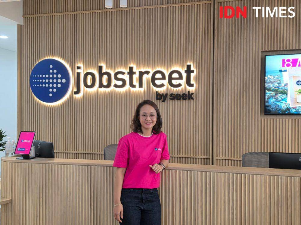 Tarita Lubis (Head of HR, Jobstreet by SEEK). 10 Maret 2025. (IDN Times/M. Tarmizi Murdianto)