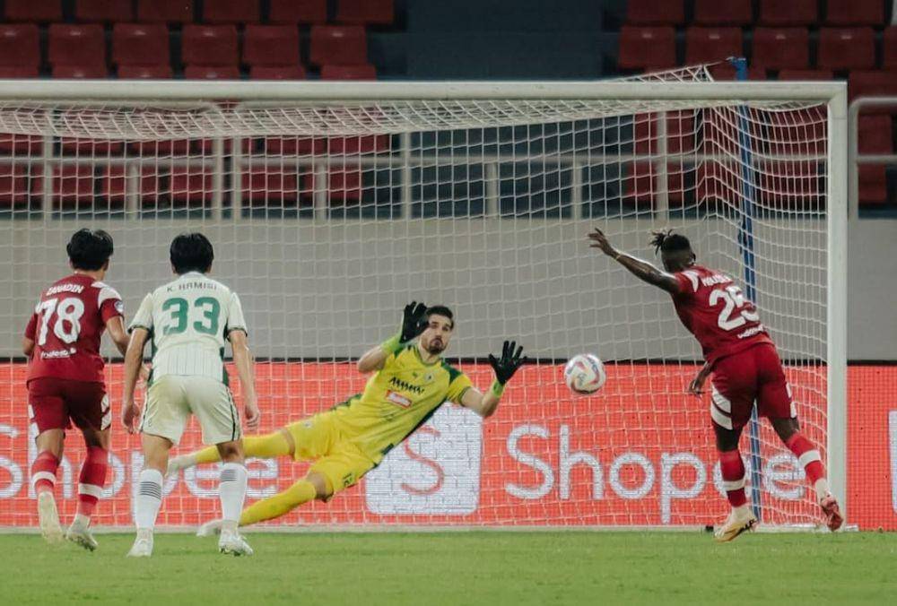 PSS Sleman gagal melanjutkan tren positif setelah kalah 1-4 melawan Persis Solo di Stadion Jatidiri, Kota Semarang, Jawa Tengah, Selasa (11/3/2025) malam. (Instagram/pssleman)
