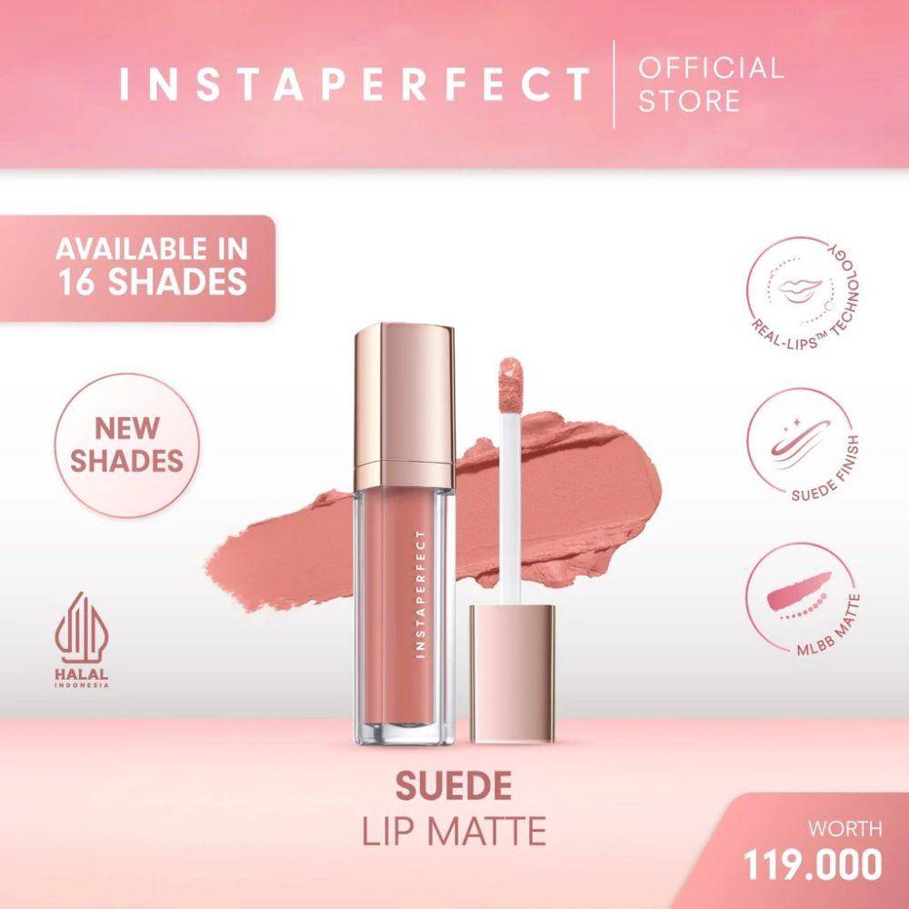 Instaperfect Suede Lip Matte (shopee.co.id/Instaperfect Official Shop)