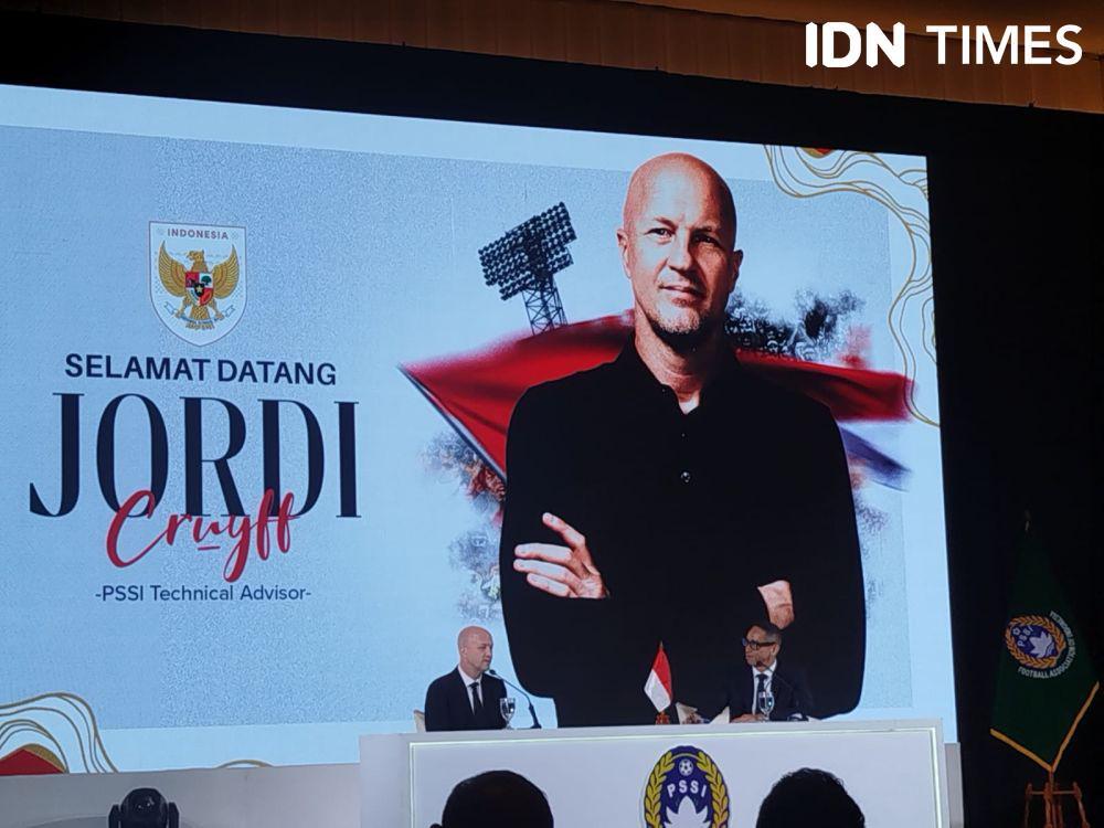 PSSI Perkenalkan Jordi Cruyff Sebagai Penasihat Teknis