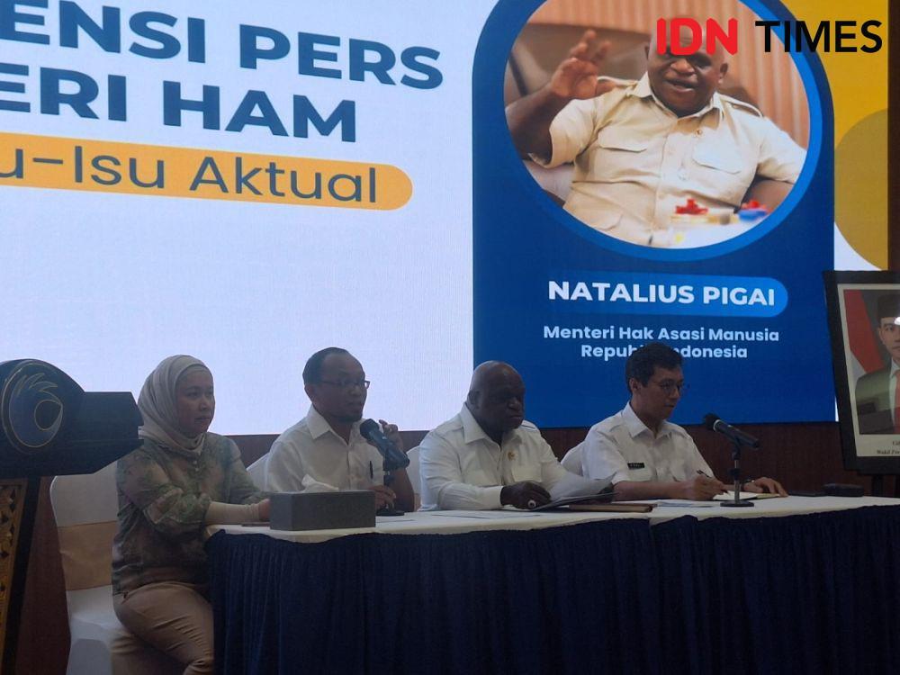 Marak Isu Militerisasi dan Otoritarianisme, Menteri HAM: Itu Imajinasi