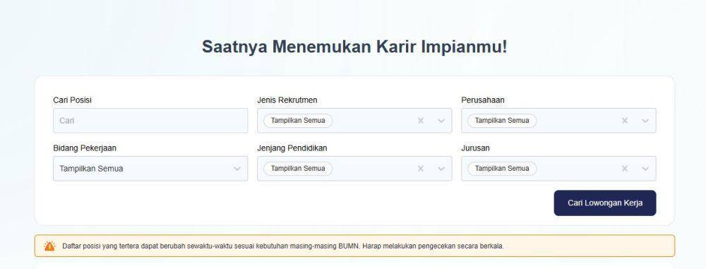 Rekrutmen Bersama BUMN 2025 (rekrutmenbersama2025.fhcibumn.id)