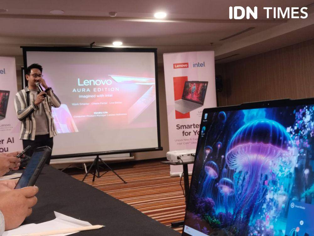 Review Lenovo Teknologi AI: Opsi Laptop Bagi Konten Kreator Palembang