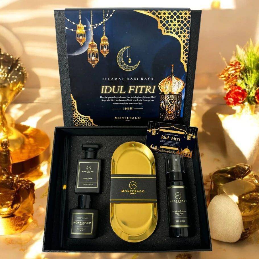 Ilustrasi isi hampers Lebaran (Shoope/Monterago Official)