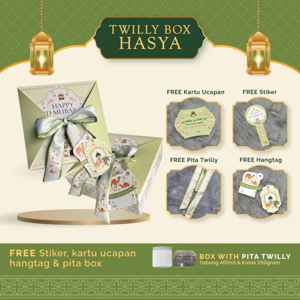 Ilustrasi box hampers Lebaran (Shoope/Prinperpack.id)