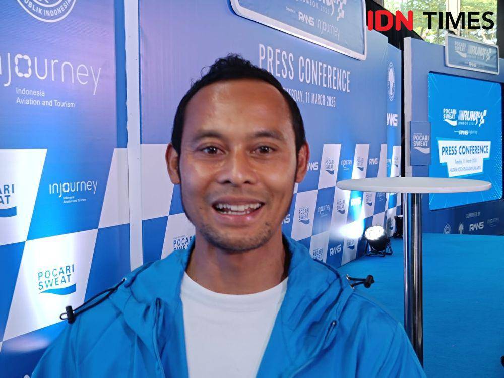 Eks pemain Persib Bandung, Atep. (IDN Times/Tino).