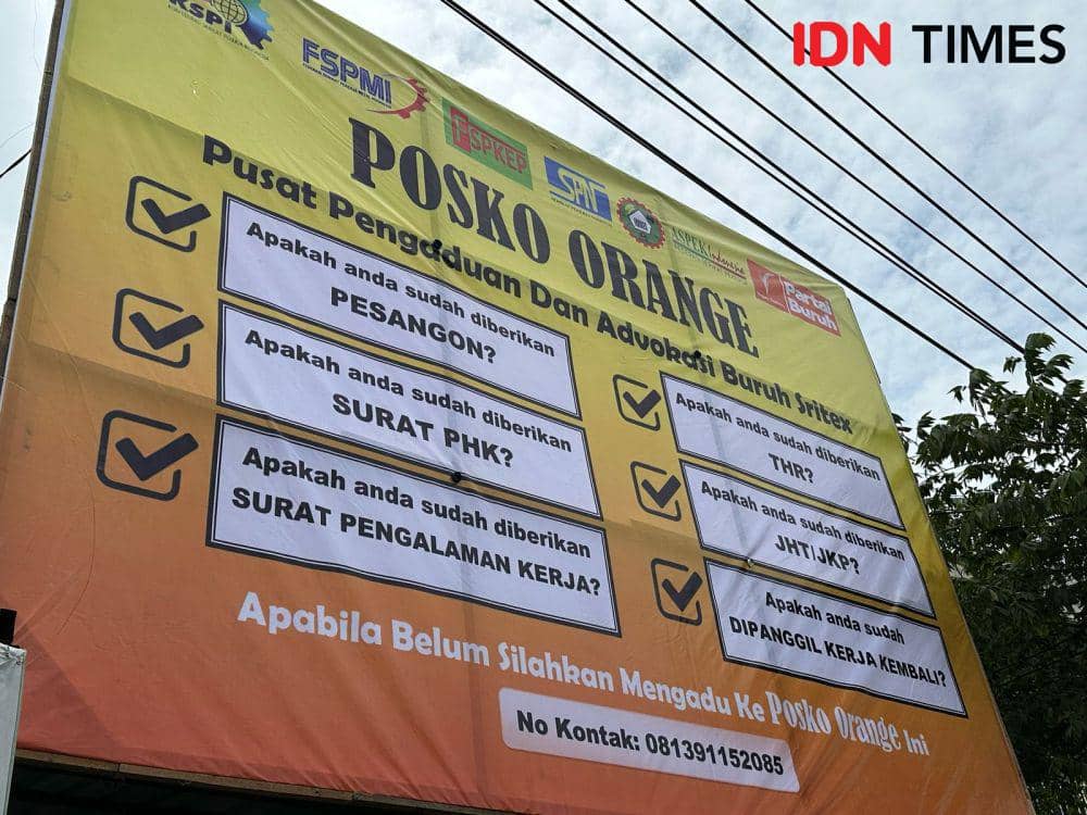 PHK di Sritex, KSPI Jateng Buka Posko Pengaduan dan Advokasi