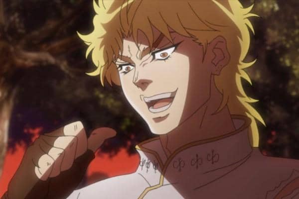 DIo Brando (dok. Netflix/JoJo's Bizarre Adventure)
