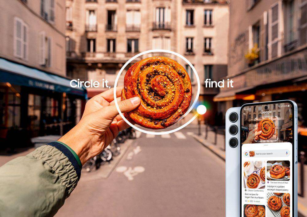Circle to Search di HP Samsung (news.samsung.com)