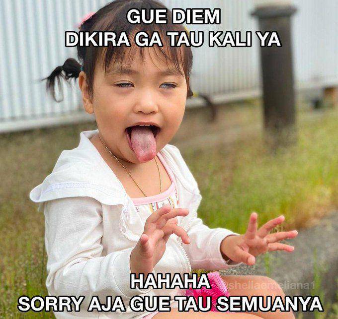 Meme kocak hadapi orang yang petantang-petenteng (x.com/Shellaemeliana1)