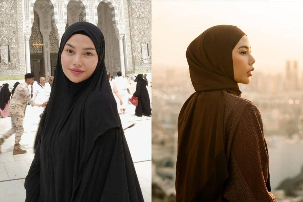 Dara Arafah menjalankan ibadah umrah (instagram.com/daraarafah)