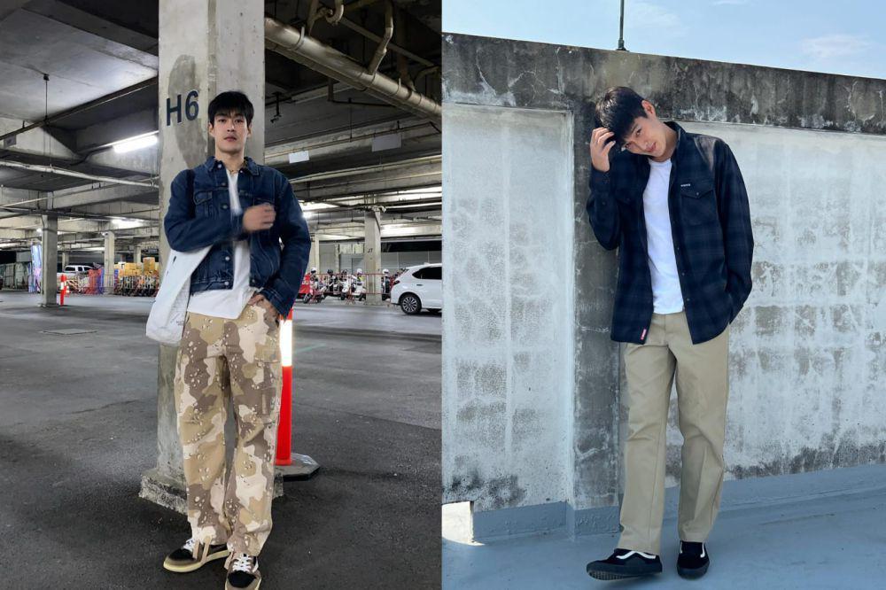 7 Ide Styling White T-Shirt ala Aktor Krating Khunnarong, Charming!