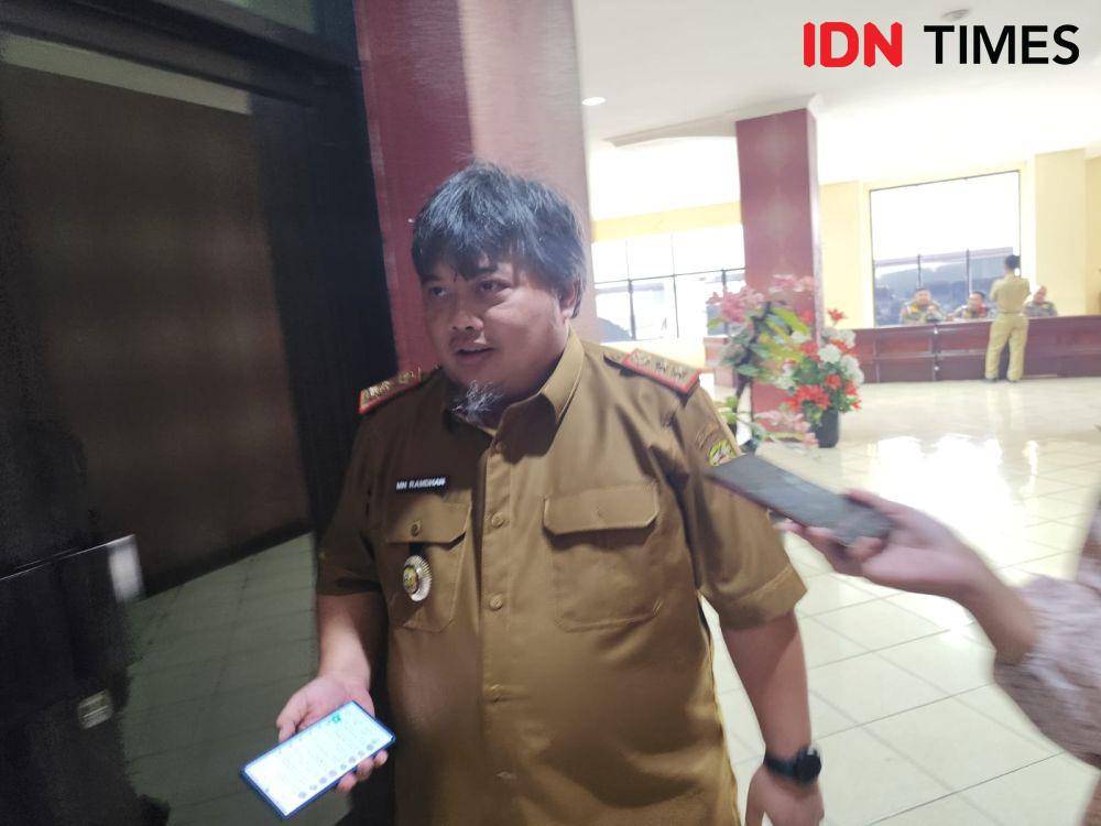 Kepala Badan Keuangan dan Aset Daerah (BKAD) Kota Bandar Lampung, M. Ramdan. (IDN Times/Muhaimin)