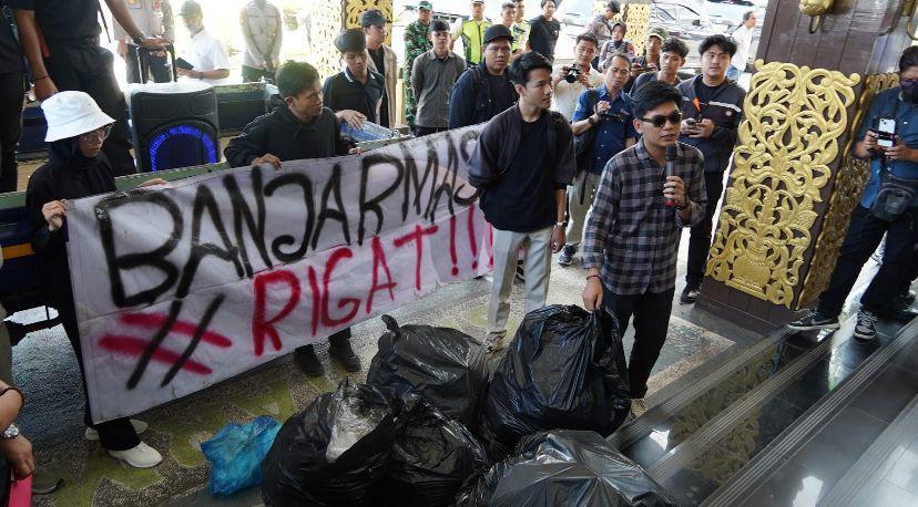 Aliansi Lingkungan Desak Pemkot Banjarmasin Segera Atasi Sampah