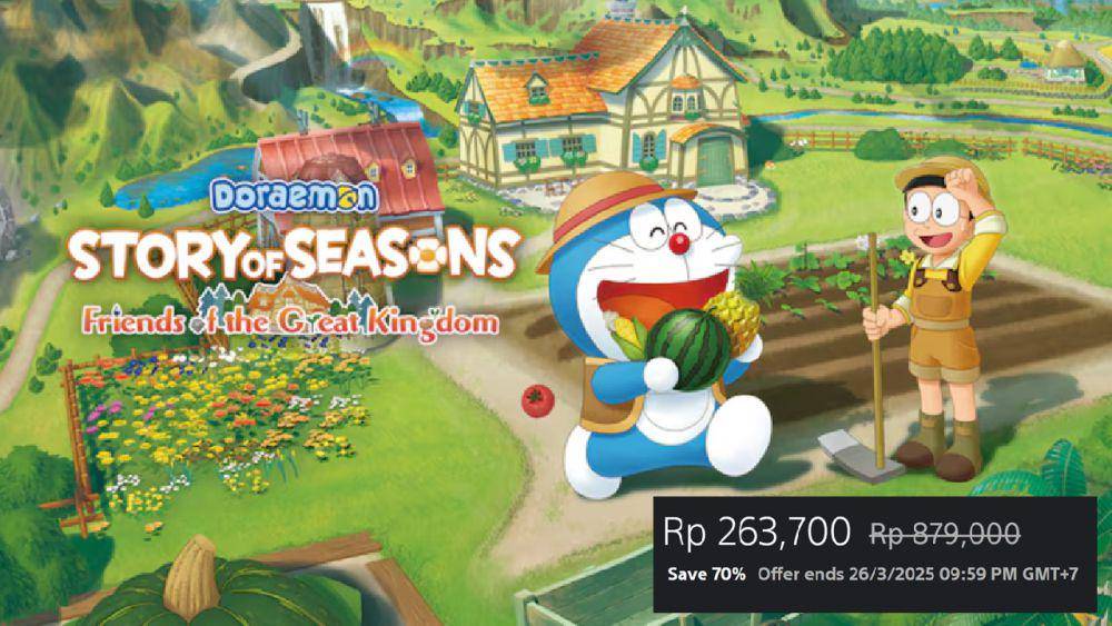 Doraemon Story of Seasons: Friends of the Great Kingdom (dok. Marvelous/Doraemon Story of Seasons: Friends of the Great Kingdom)