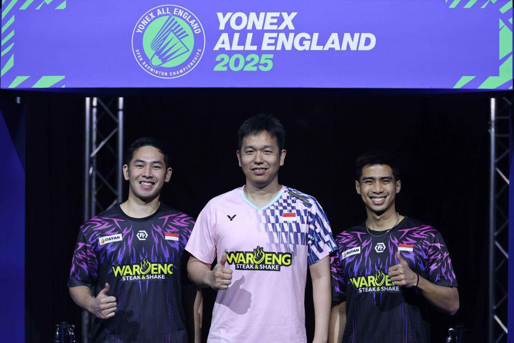 Debut di All England, Sabar/Reza Gandeng Hendra Setiawan