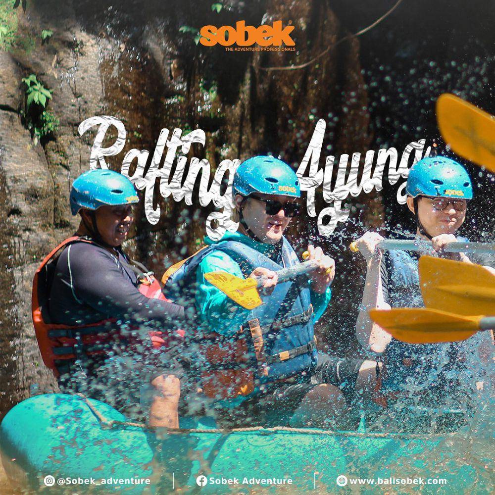 rafting bareng Bali Sobek Rafting Adventure (instagram.com/sobek_adventure)