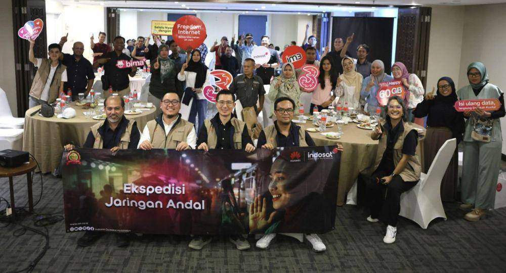 Indosat Ooredoo Hutchison (IOH) menggelar buka puasa bersama awak media di Swiss-Belhotel Lampung, Selasa, (11/3/2025). (Dok. IOH).