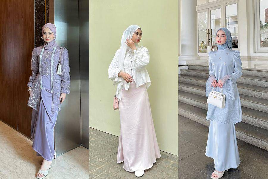 referensi baju lebaran ala Nola Clara (instagram.com/nolaclr.a)