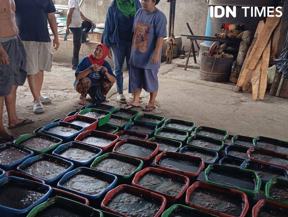 Pabrik cincau Palembang (IDN Times/Feny Maulia Agustin)