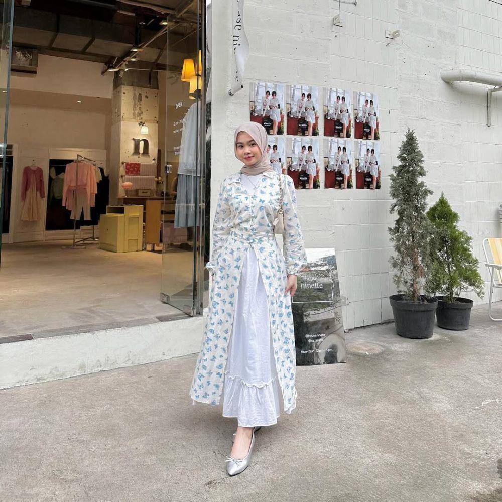 referensi baju lebaran ala Nola Clara (instagram.com/nolaclr.a)