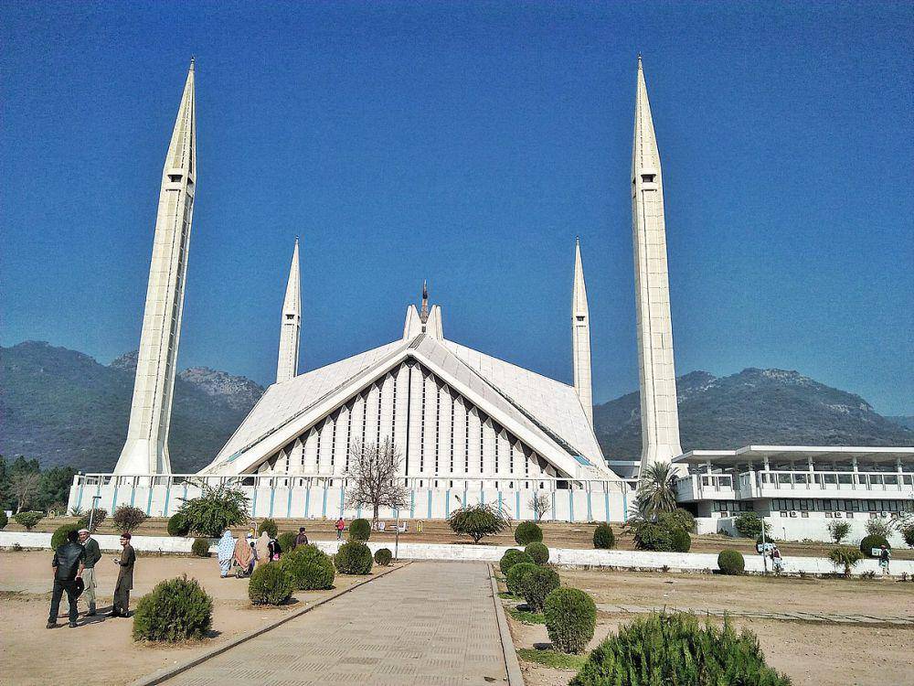 potret Masjid Faisal (commons.wikimedia.org/Hassansaeed1706)