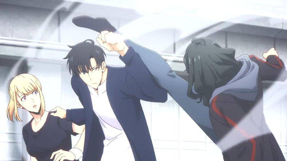 Sung Jinwoo Vs Goto Ryuji (dok. A-1 Pictures/Solo leveling)