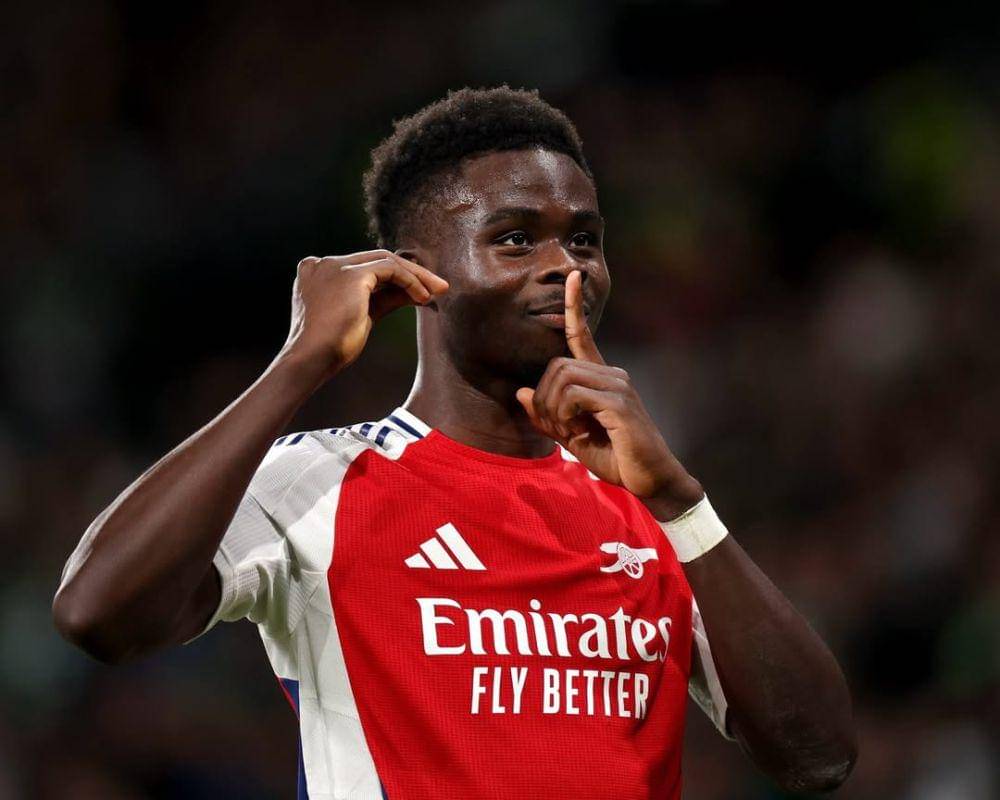 Bukayo Saka (instagram.com/bukayosaka87)