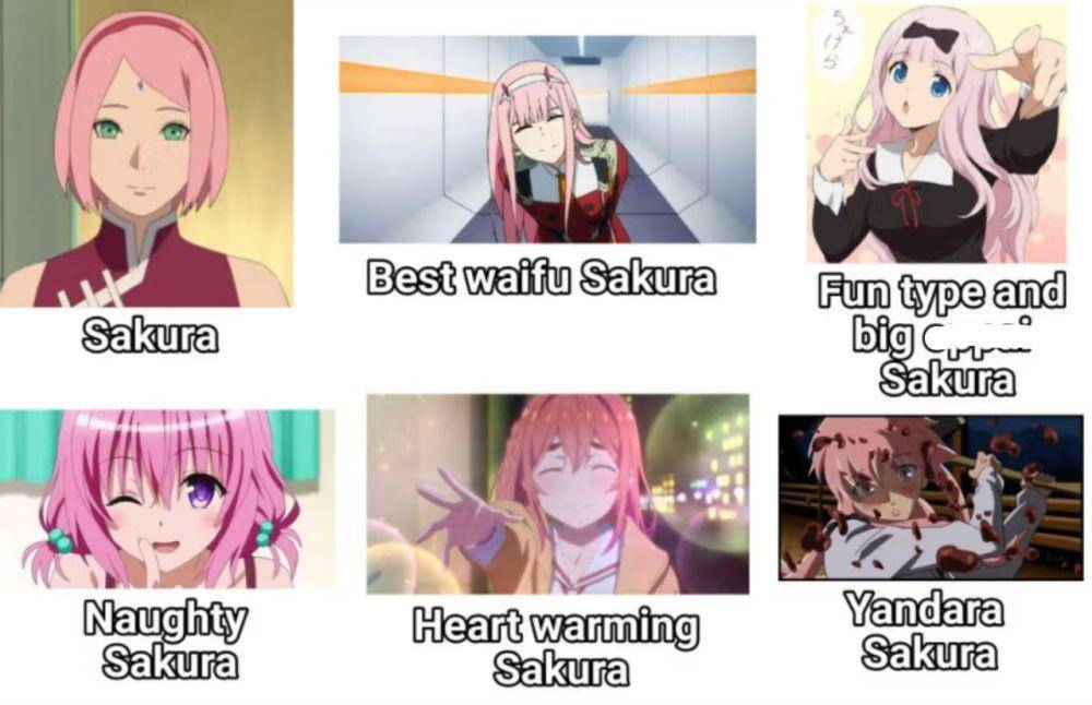 meme Sakura kena roasting anime lain (reddit.com/user/No_Vanilla3000)