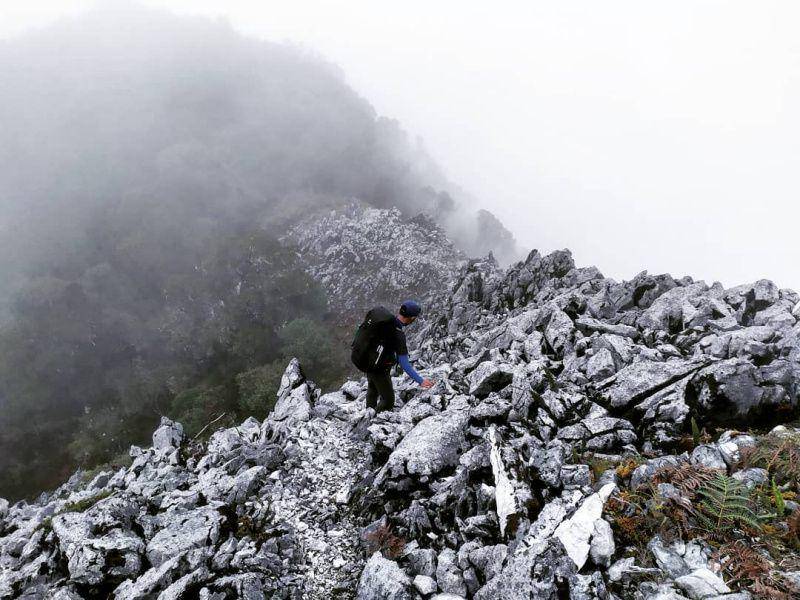 gambar pemandangan di jalur pendakian Gunung Binaiya (instagram.com/kangadulll)