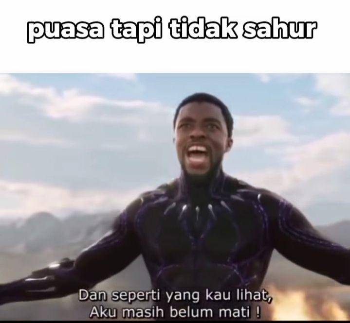meme gak sahur (instagram.com/gamaluhijrah_)