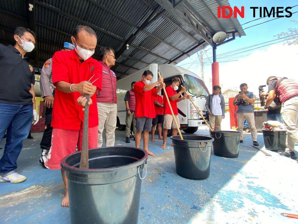 Kuli Bangunan di Kalbar Nyambi jadi Kurir Narkoba Lintas Negara