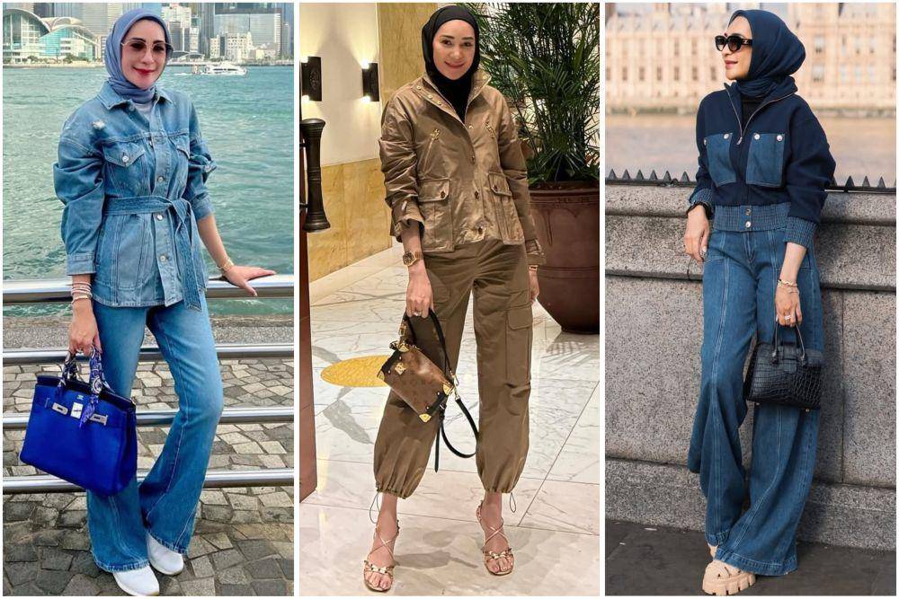 potret ide outfit hijab bergaya kasual ala Erin Taulany (instagram.com/erintaulany)