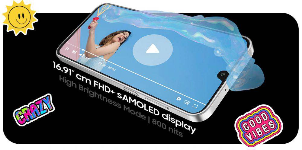 tampilan sisi depan Samsung Galaxy F16 5G (samsung.com)