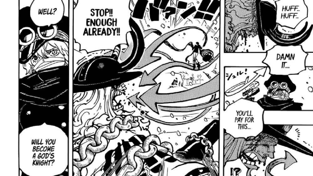 Gunko menggunakan kekuatan Aro Aro no Mi. (dok. Viz Media/One Piece)