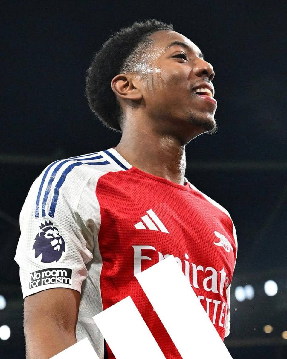 Myles Lewis-Skelly (instagram.com/adidasfootball, myleslewisskelly, dan adidasuk)