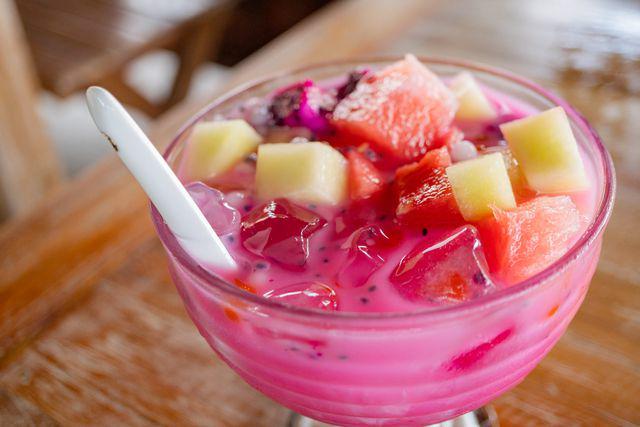 Resep Es Jelly Balls Buah Naga, Gampang Buatnya