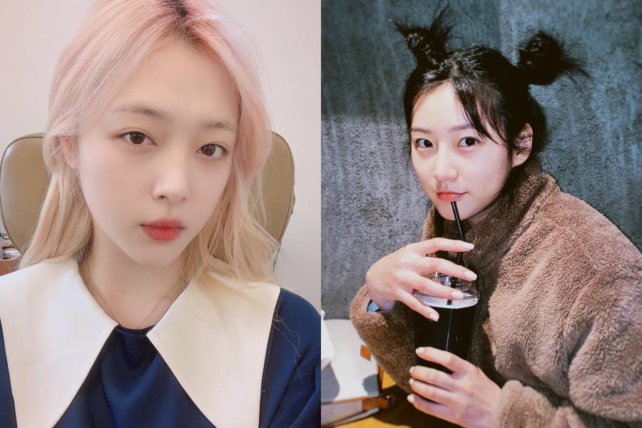 Sulli dan Kim Sae Ron (instagram.com/jelly_jilli | instagram.com/ron_sae)