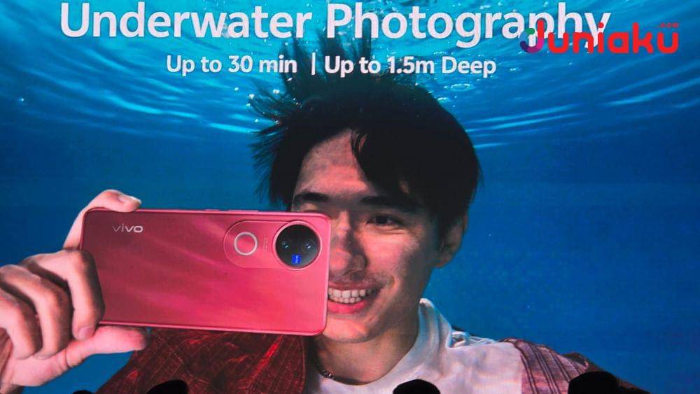 Foto dari launching vivo V50, fotografer: Fahrul Nurullah. (Duniaku.com/Fahrul Nurullah)