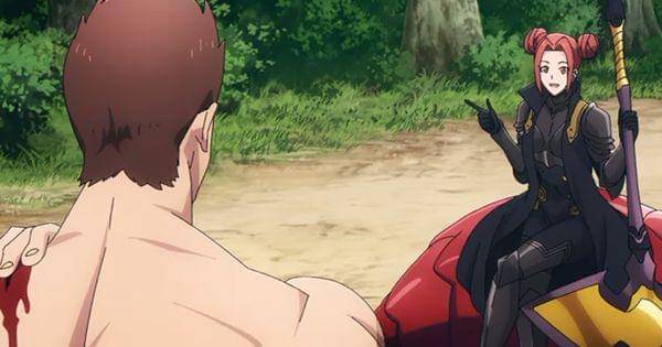 Akari meminta sesuatu sebelum menyembuhkan Kenzo ( Dok. A-1 Pictures / Solo Leveling S2 )