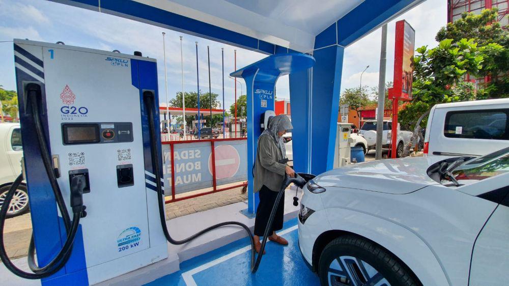 Ketersediaan SPKLU Dorong Penggunaan EV Saat Mudik 2025