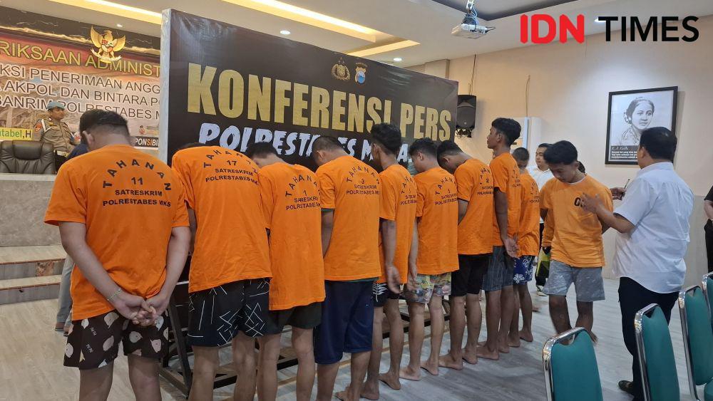 Polisi Tangkap 27 Pelaku Teror Panah di Makassar
